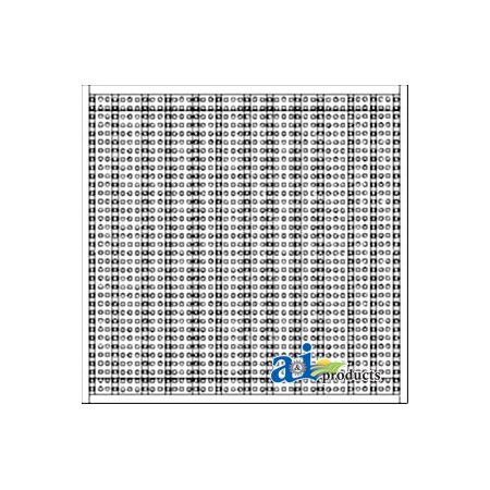 A & I Products Screen, Side (RH/LH) 4" x23.2" x22.8" A-AL56764